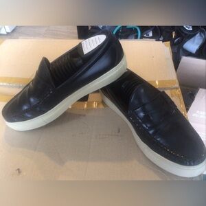 Oak Street Bootmakers 8.5 D Navy Beefroll Penny Loafer